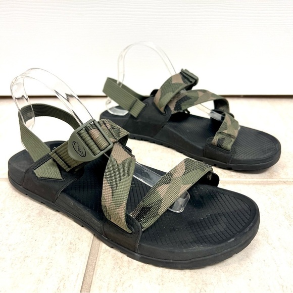 Chaco Men\'s Z/cloud Lowdown sport Sandal camo comfy hiking military size 11 main image 7